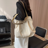 Large Capacity Totes Simple Commuting Daily Shopping Shoulder Casual Handbag