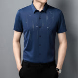 Light cooked casual Short Sleeve Shirt