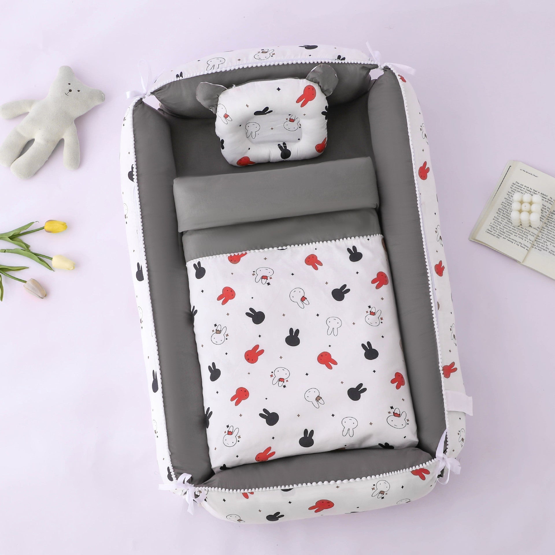 Baby Bed Bionic Nursing Bed Removable And Washable