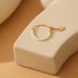 Pearl Rings Stretch Adjustable Soft Chain Women's End Ring - Minihomy