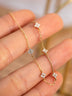 Female S925 Silver Plated 18K Gold Zircon Bracelet - Minihomy