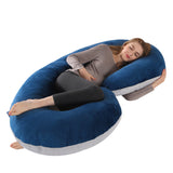 Multi Functional Folding Maternity C Shaped Full Body Sleeping Pillow Pregnancy Body - Minihomy