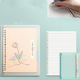 B5 No Scratch Detachable Notebook: Loose-leaf & Durable for Students - Minihomy