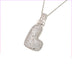 Copper Micro Zircon Clavicle Chain Pendant Necklace - Birthday Jewelry Gift for Women - Minihomy