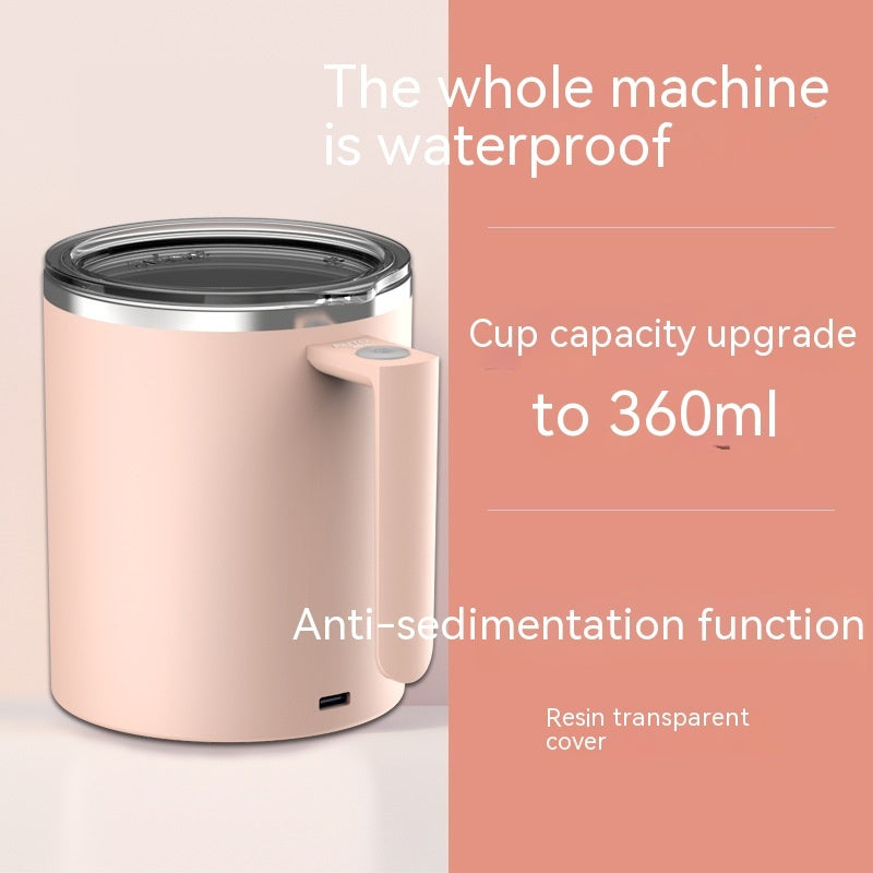 Automatic Stirring Coffee Cup - Rechargeable, Portable & Magnetic for Home & Travel - Minihomy