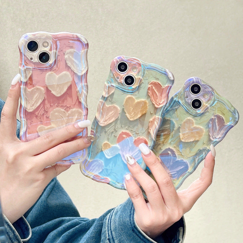 Advanced Oil Painting Love Phone Case - Minihomy