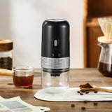 Automatic Electric Coffee Grinder - Small & Quiet for Home Use