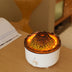 Mute Of New Small Simulated Flame Volcano Humidifier Flame Humidifier Volcano Diffuser Home Decorations - Minihomy