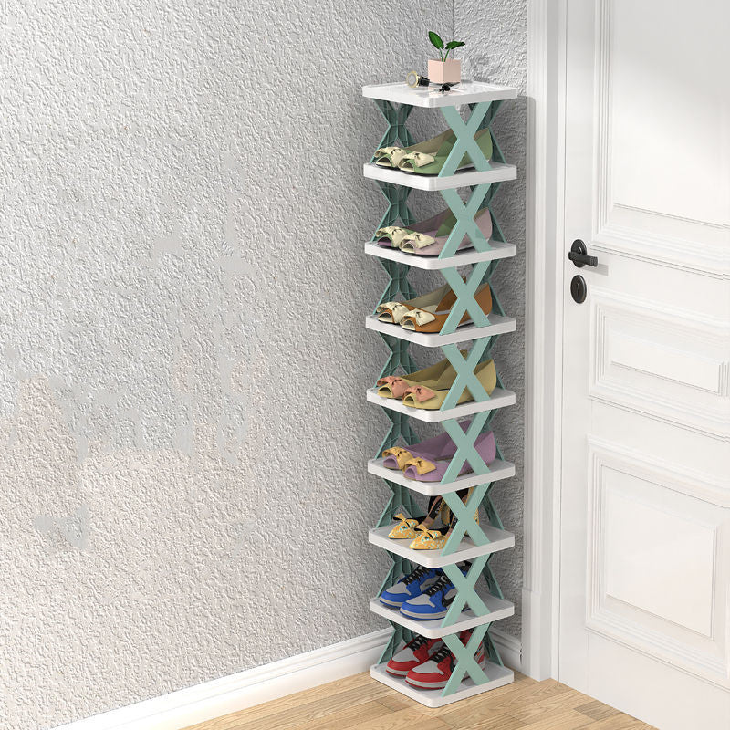 Multi-layer Creative Shoe Rack Household Installation-free Folding - Minihomy