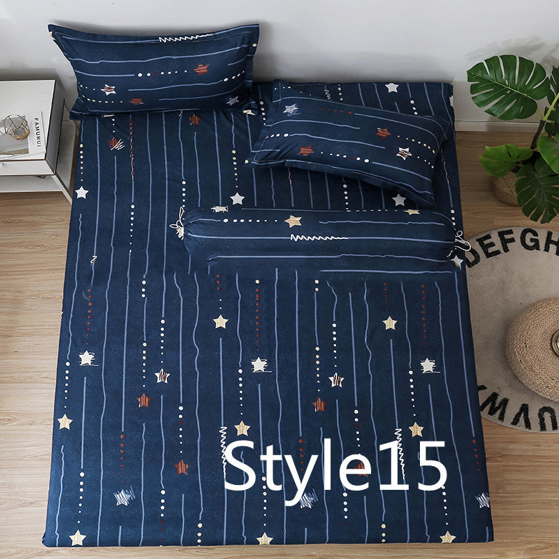 Single Bed Linens Mattress Pad Sets Bed Sheet Single Mattress Cover
