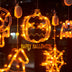 Halloween Window Hanging LED Lights - Spooky Halloween Decor - Minihomy