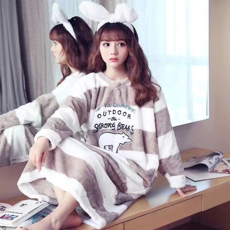 Autumn And Winter Pajamas Women - Minihomy