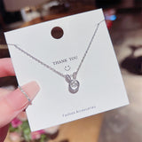 Bunny Necklace - Simple All-match Titanium Steel Clavicle Chain - Minihomy