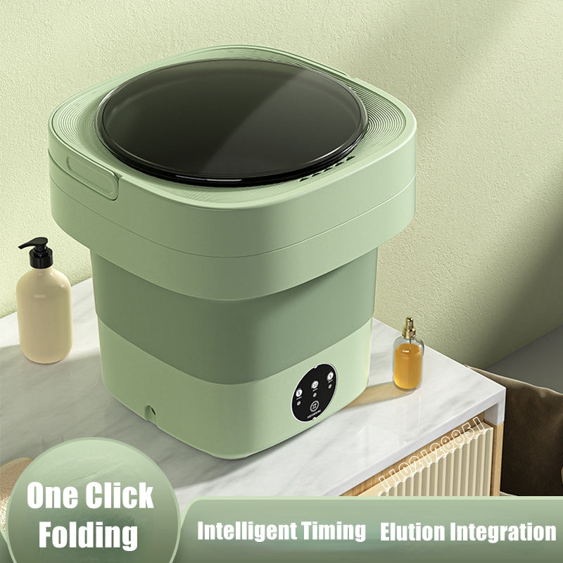 Mini Foldable Washing Machine - Portable Socks Underwear Panties Washer - Minihomy