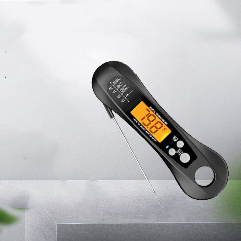 Kitchen Waterproof Folding Electronic Oven Thermometer - Minihomy