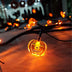 Halloween LED Willow Vine String Light Cool Cartoon Bat Pumpkin Decoration - Minihomy