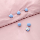 Mushroom Quilt Holder Macaron Non-Slip BedSheet Clips Quilt Clip One-Click To Unlock Sheets Non-Slip Fixing Clip Shelf Plate