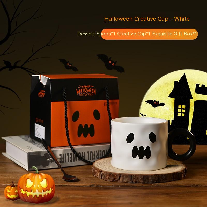 Halloween Gift Pumpkin Cup Ceramic Mug