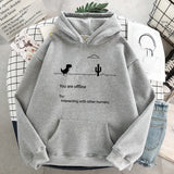 Women's Retro Dinosaur Casual Sweater