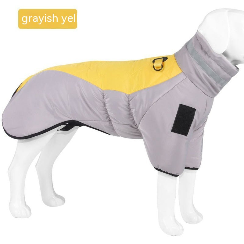 Winter Dog Coat - Waterproof Pet Clothes for Medium to Large Dogs