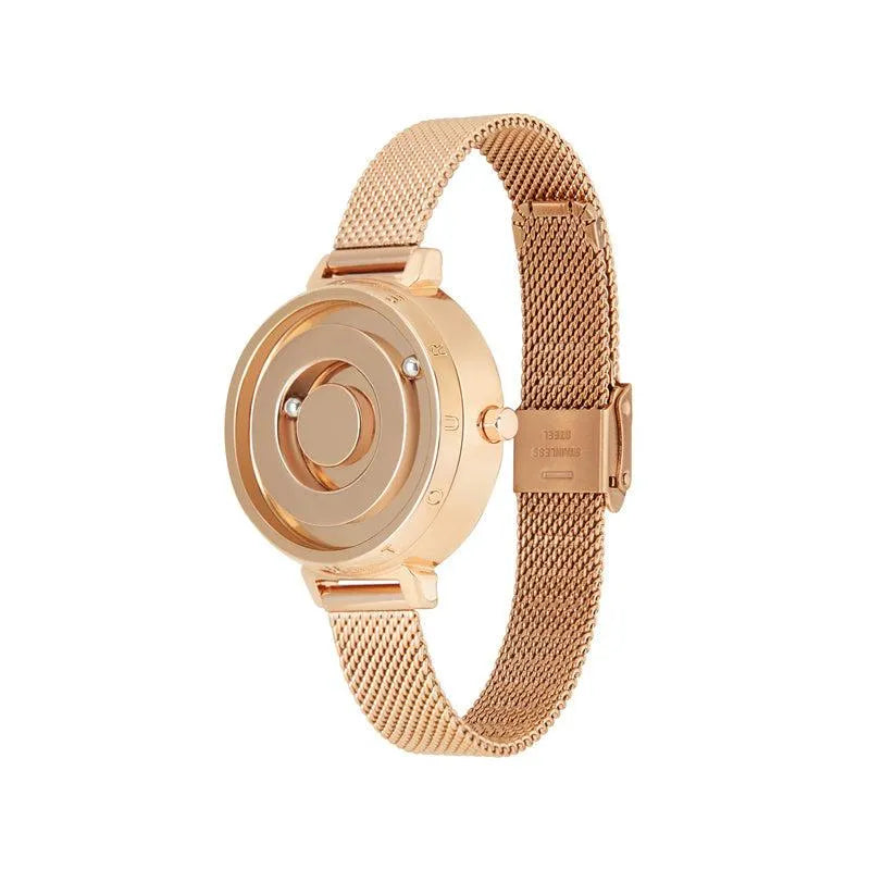 Magnetic gold clock luxury women's watch quartz women's watch