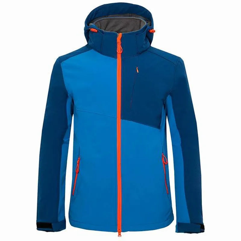 Men's outdoor mountaineering storm suit windbreaker soft shell suit