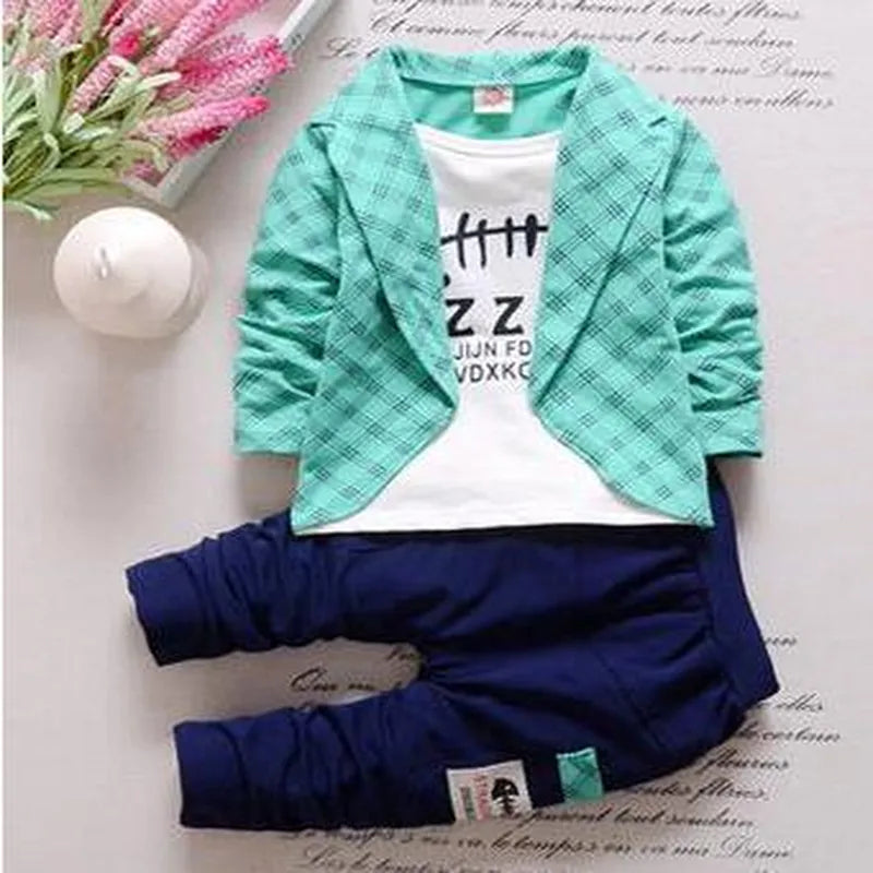 0-3 years old suit pants children's sportswear boys girls - Minihomy