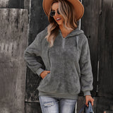 Casual Women's Warm Loose Solid Color Sweater