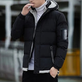 Men Casual Padded Down Jacket - Minihomy