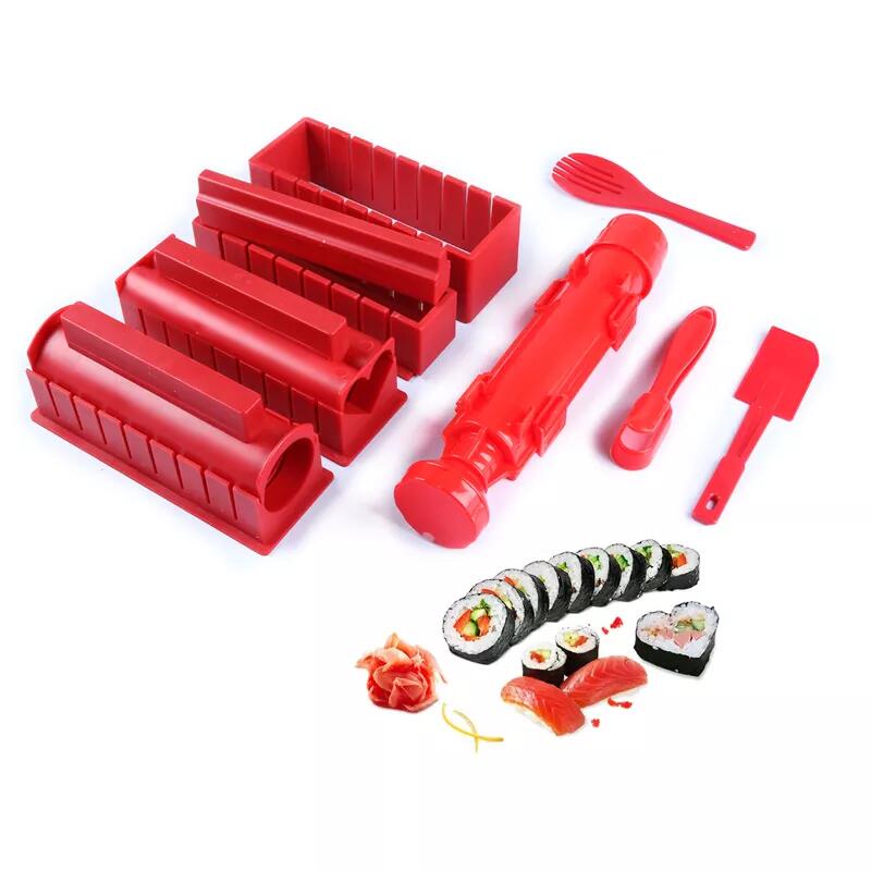 11 Piece Non Stick Professional Sushi Making Kits