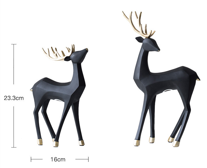 Elk  Ornament  Lightweight Origami Design - Minihomy