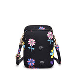 Compact Crossbody Bag with 3 Layers of Pockets - Perfect for Outdoor Daily Use