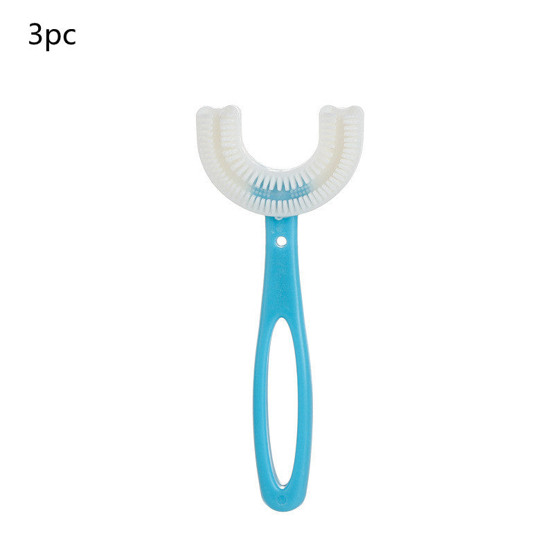 U-shaped Mouth With Soft Bristles Manual Brushing Artifact