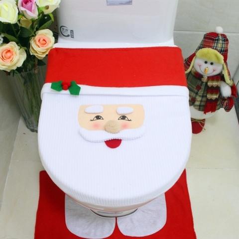 Christmas Toilet Seat Cover