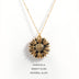 Double-sided Alloy Flower Short Clavicle - Minihomy