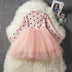 Baby Girls Spring Winter Long Sleeve Tutu Lace Dresses - Minihomy