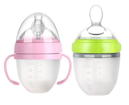 Baby's bottle with spoon - Minihomy