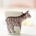 Festival gift Ceramic coffee milk tea mug 3D animal shape Hand painted Cow cup - Minihomy