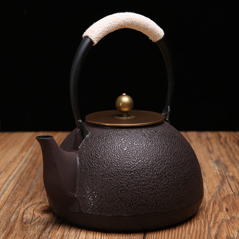 Round bag handmade iron pot