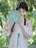 Fan Ancient Style Embroidery Handmade Su Embroidery Ancient Hanfu Palace Fan - Minihomy