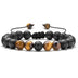 Tiger eye couple bracelets