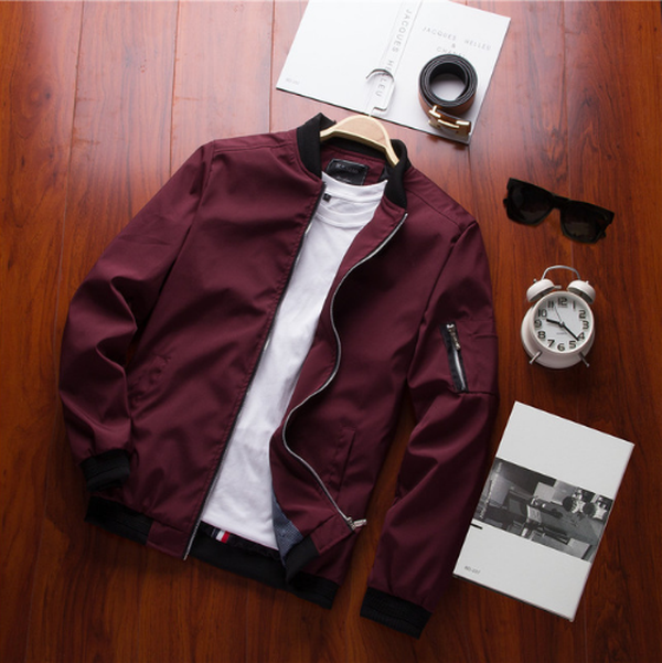 Jacket Casual Jacket Men's Baseball Uniform Youth Trend - Minihomy