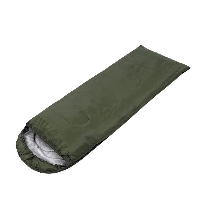 Outdoor Camping Adult Sleeping Bag Portable Light Waterproof Travel Hiking Sleeping Bag With Cap - Minihomy