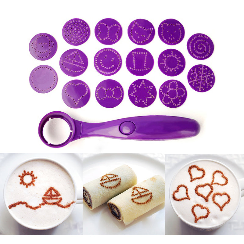 Food Decorating Tools 16 Different Images Decor Coffee Cake Foods Piping Spoons - Minihomy