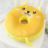 Donut cushion pillow cute back - Minihomy