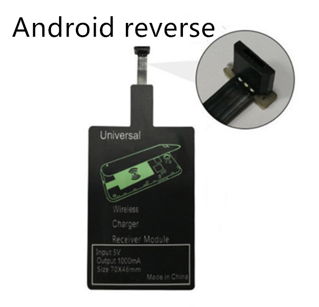 Wireless  receiver car typec android charging