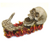 Creative personality retro skull wine rack - Minihomy