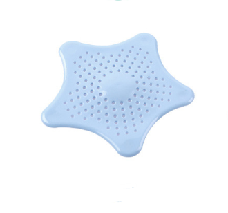 Five-pointed Star Kitchen Sink Anti-clogging Silicone Floor Drain - Minihomy