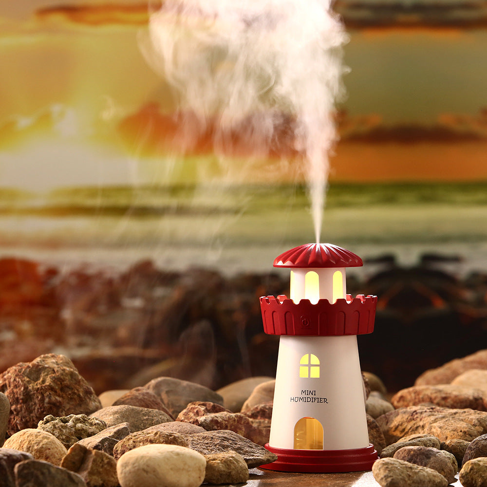 Home lighthouse humidifier - Minihomy