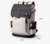 Casual Quality Bag Man Backpack PU Leather USB Recharging - Minihomy